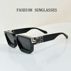 Millionaire Square Sunglasses For Men Retro Sunscreen Sunglasses Women