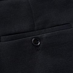 Business Casual Fleece Warm Suit Pants New Straight Formal Male