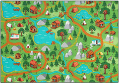 Studio de tapis kids car rugs, room play mats for boys and girls, non-slip home decor
