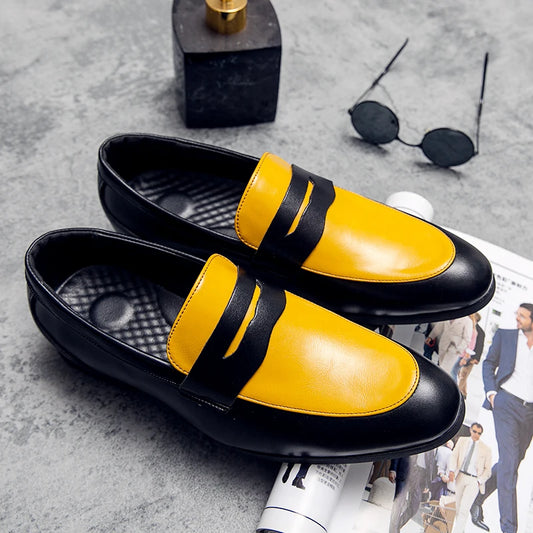 Mens Dress Shoes Men Classic Smile Wedding Fashion Office High Quality