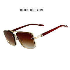 Sunglasses For Men New Wooden Vintage Designer Fashion Glasses