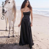 Evening Dresses: Maxi Dresses Sleeveless Birthday Dress Outfits for Women Gown