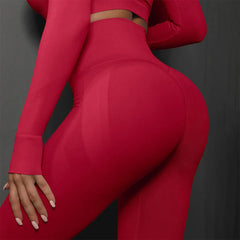 Women Seamless Yoga Pants Fitness Sports Running Sportswear Stretchy Lifting Tights