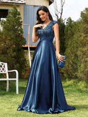 Homecoming Dresses: V Neck Green Sequin Evening Dress Cocktail Dress