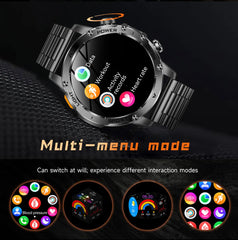 2025 T-REX3 1000mAh Large Battery Durable Adult Smart Watch GPS Strong Flashlight 10ATM Waterproof BT Call Sports Smartwatch Men