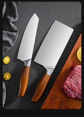 Kitchen Knife Stainless Steel Slicing Cleaver Japanese Chef Fish Cutting Vegetables Meat