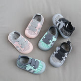 Children's Casual Sports Shoes Mesh Breathable Boy Girls Walking Shoes Soft Soles