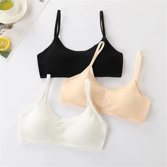 Girls Underwear Without Steel Rings Thin Cotton And Sports Bra