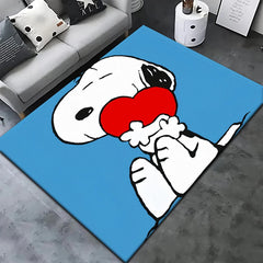 Snoopy HD lively Cartoon,Large Area Printed Carpet,Bathroom,Living Room Decor,Sofa