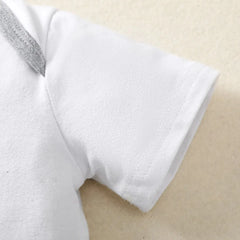 Summer 0-1 Year Olds Cool Boy Outfits Dinosaur Short Sleeve Tops Pants 2pcs Summer Tracksuit Fashion Clothing