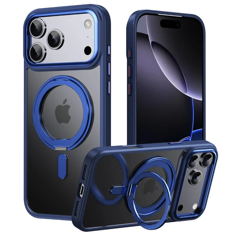 Magnetic Case for iPhone 17 Pro Max Case for iPhone 17 Air 17pro Macsafe Case Shockproof and Dropproof Hard Acrylic Case