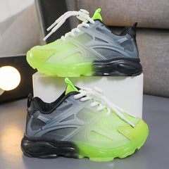 Children Boys And Girls Mesh Breathable Shoes Comfortable Casual Walking Lightweight