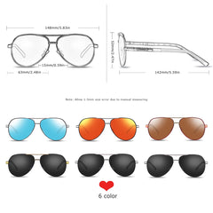 Men's Sunglasses Men Polarized Coating Classic Sun Glasses Women Shade