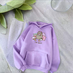 The Cat Hoodie Women Fashion Kawaii Harajuku Sweatshirt Female Cartoon Clothes Coats