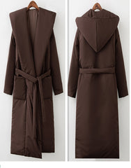 Women Winter Jacket coat Stylish Thick Warm fluff Long Parka Female