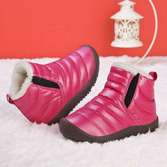 Winter Boots Girls Waterproof Snow Shoes Kids Toddler Keep Warm Children