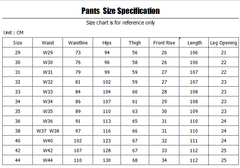 Cargo Pants Men Clothing 6 Pockets Work Casual Winter Pants