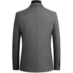 High Quality Men Wool Suit Coat Wool Blends Casual Blazers Men Suit
