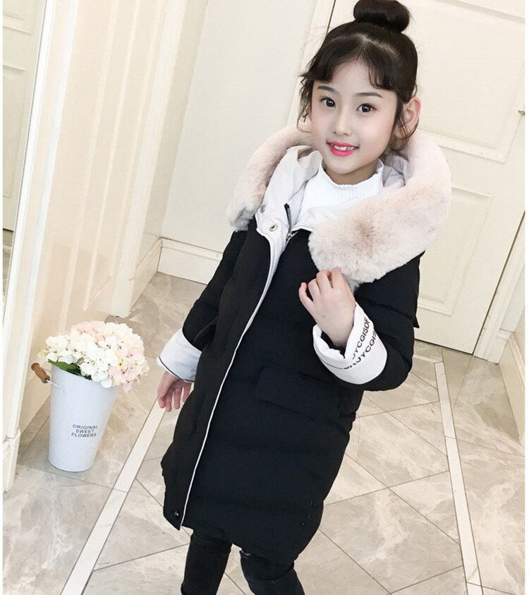 Winter Jacket for Girls Children Clothing Outerwear Overalls Girls