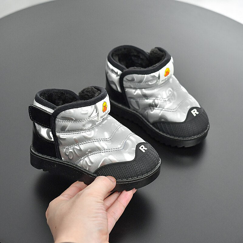 Winter Baby Girls Boys Snow Boots Warm Outdoor Children Boots Waterproof
