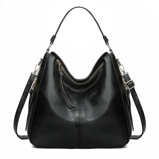 Leather Women Handbags Female Leisure Shoulder Bags Fashion Purses
