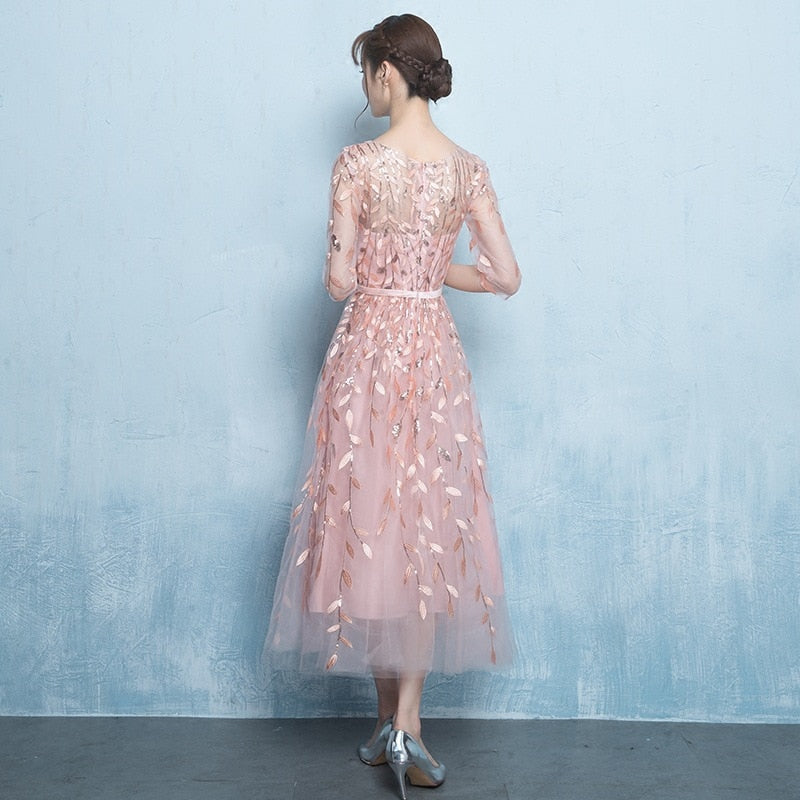 Homecoming Dresses: Short Prom Dresses Vestido Elegant Pattern Illusion