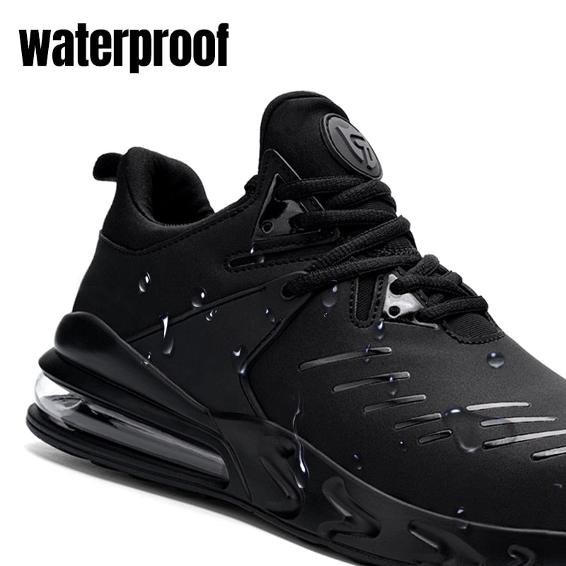 Men's Steel Toe Work Safety Shoes Anti-smashing Water-proof