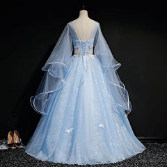 Evening wear Dresses: Prom Dresses Long With Butterfly Tailored Long Sleeves