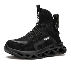 Men Winter Safety Boots Are Light and Comfortable Steel Toe Cap Anti-piercing