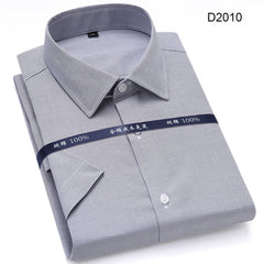 Summer Pure Cotton Non Iron Mens Dress Shirts