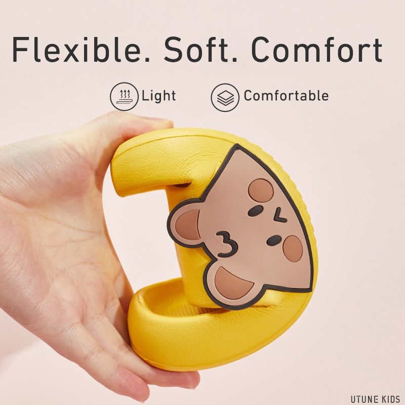 KIDS Children Slippers Summer Bathroom Slippers Cute Cartoon