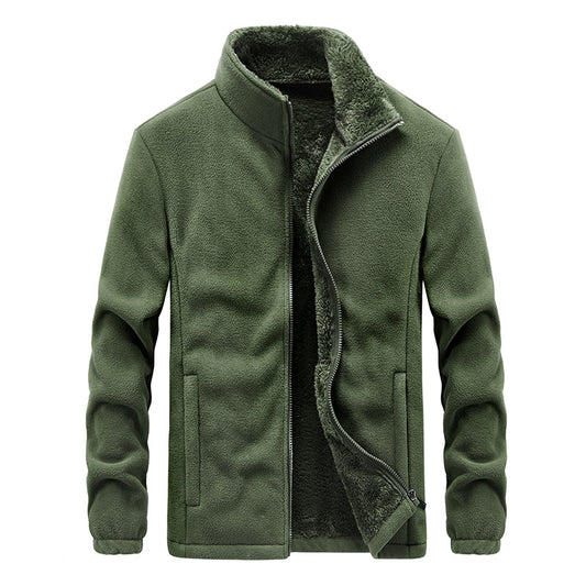 Winter Fleece Jacket Parka Coat Men Spring Casual Tactical Army