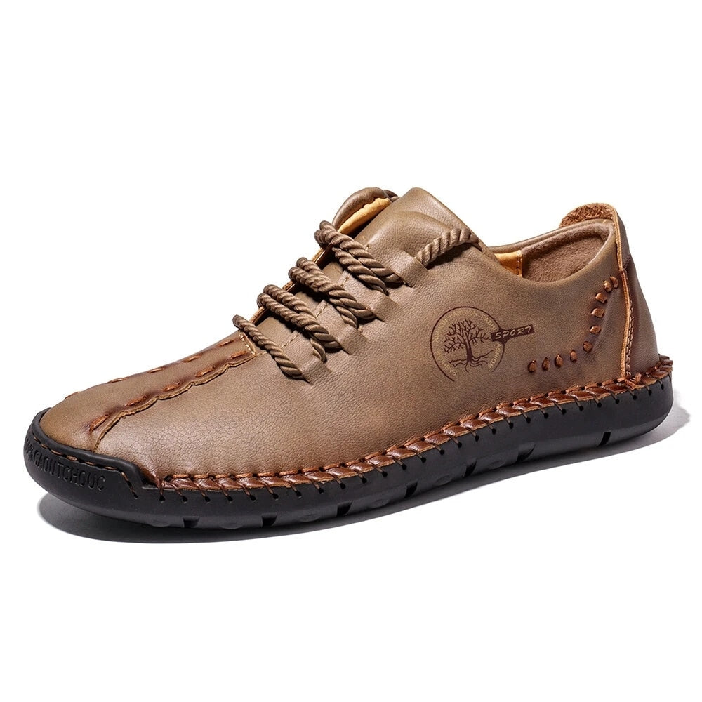 Leather Shoes Casual Sneakers Men Shoes Driving Comfortable Quality Leather