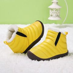 Winter Boots Girls Waterproof Snow Shoes Kids Toddler Keep Warm Children