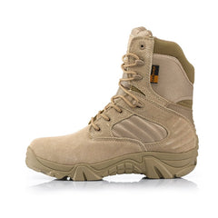 Military Tactical Mens Boots Special Force Leather Waterproof Desert