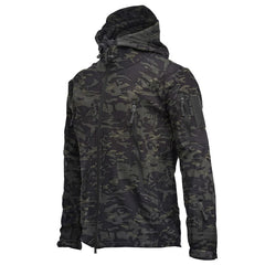 Men's jacket Outdoor Soft Shell Fleece Men's And Women's Windproof