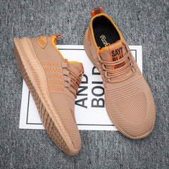 Sneakers Men Summer Breathable Shoes For Men Big Size Black White Casual