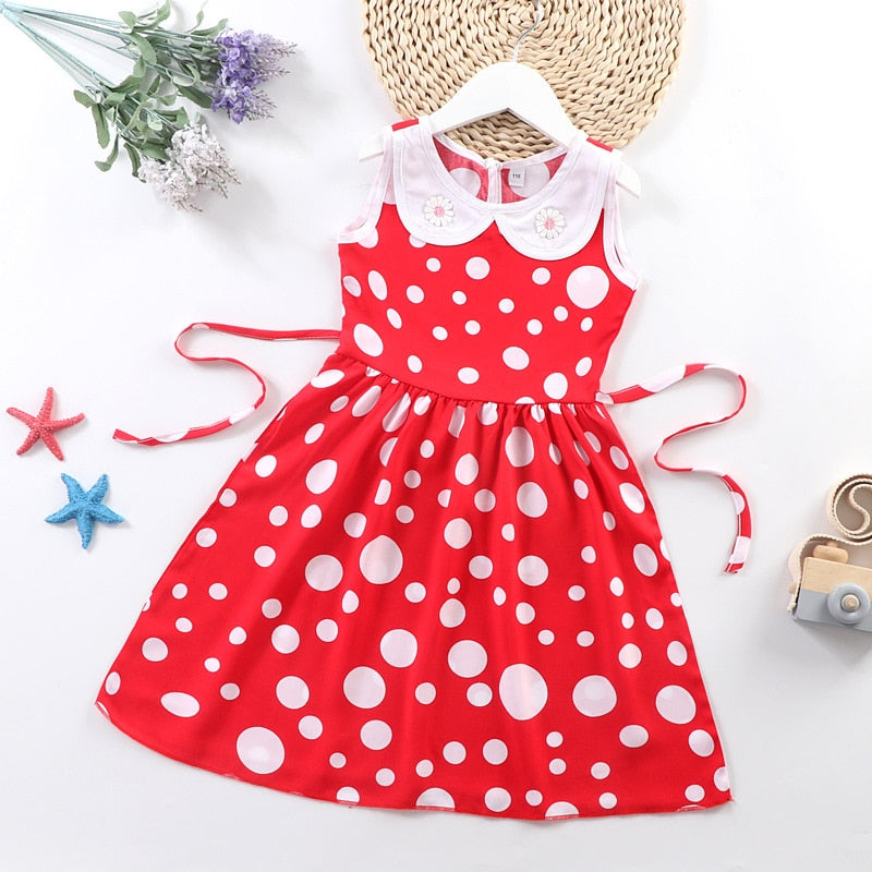 Super Affordable Promotional Clothes 3-10 Years Old Baby Girl Dress