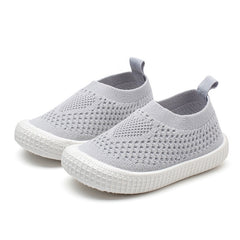 Children Casual Shoes Kids Sneakers Candy Soft Stretch Fabric Breathable