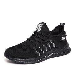 Sneakers Men Summer Breathable Shoes For Men Big Size Black White Casual