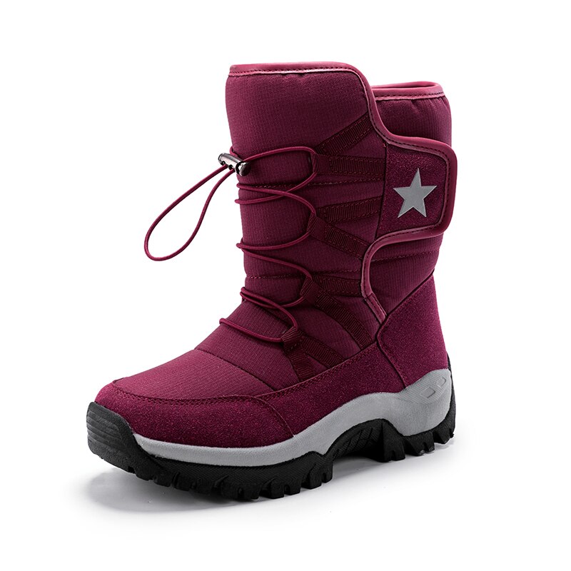Snow Boots Men Waterproof Mens Winter Boots With Fur Winter Shoes