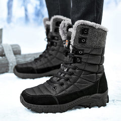 Men Winter Snow Boots Super Warm Men's Hiking Boots High Quality Waterproof