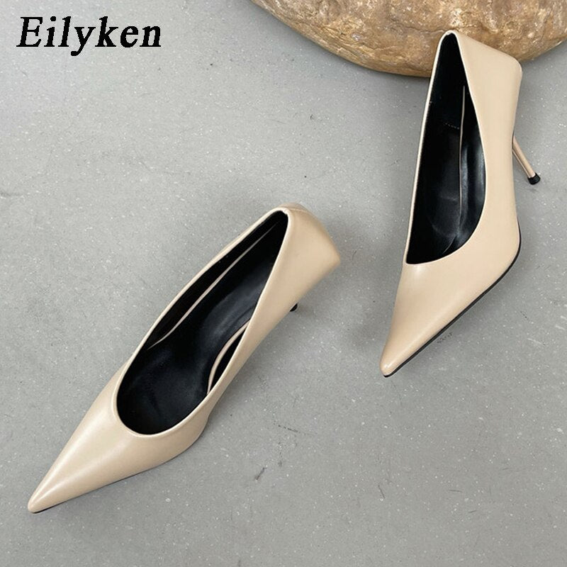 Shallow Pointed Toe Woman Pumps Thin High Heels Fashion Dress Sandals Ladies Shoes