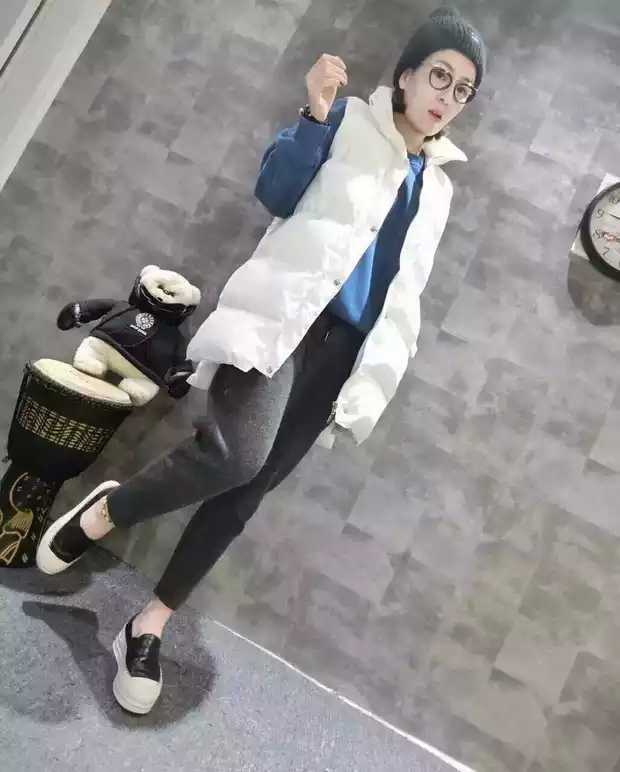 Women Winter Warm Cotton Padded Puffer Vests Sleeveless Parkas Jacket