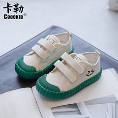 Kids Shoes Autumn Baby Canvas Shoes Girls Casual Soft Bottom