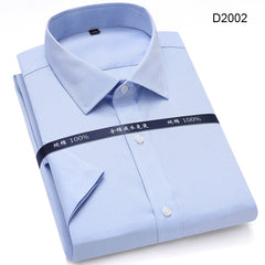 Summer Pure Cotton Non Iron Mens Dress Shirts