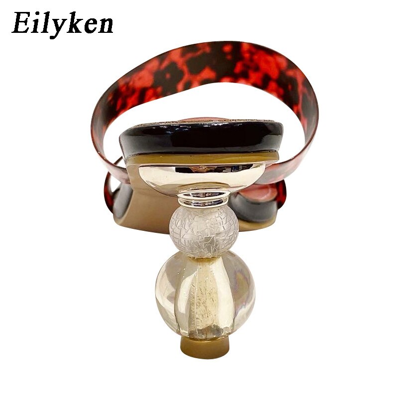 Square Toe Ladies Slippers PVC Transparent Crystal Strange Style Clear Heel