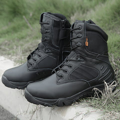 Military Tactical Mens Boots Special Force Leather Waterproof Desert