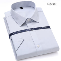 Summer Pure Cotton Non Iron Mens Dress Shirts