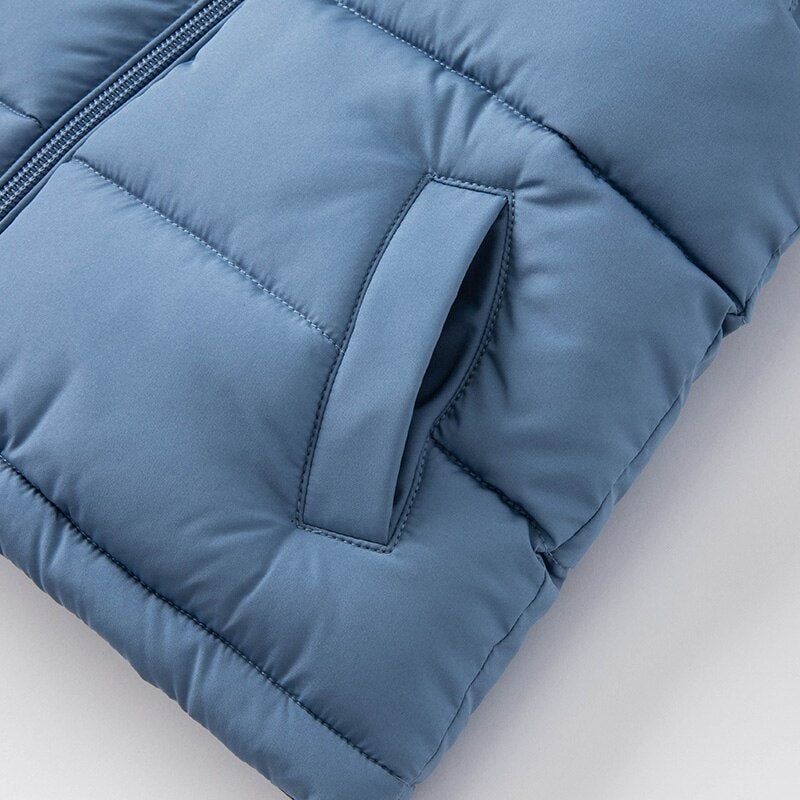 Winter Baby Boys casual cartoon pockets hooded coat children